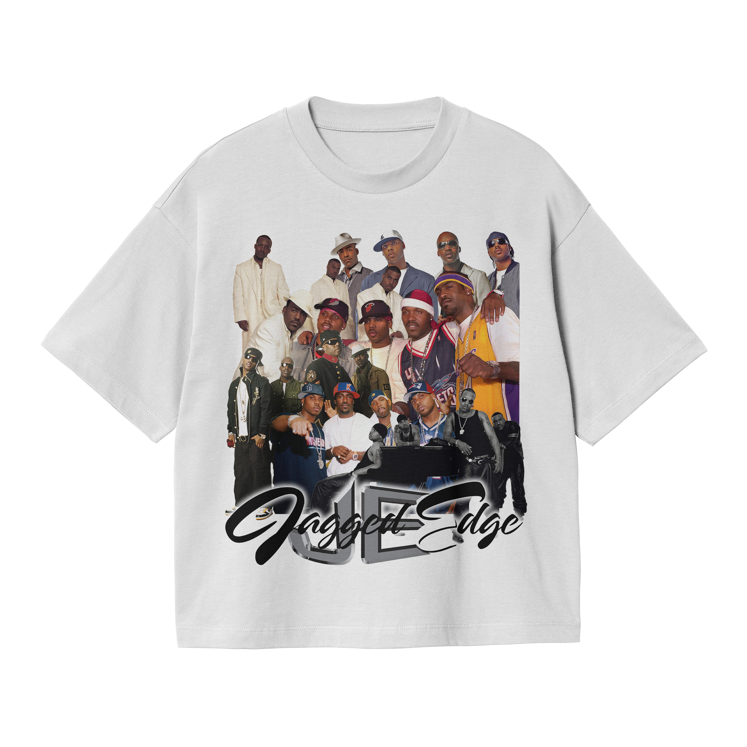 JAGGED EDGE GRAPHIC TEE