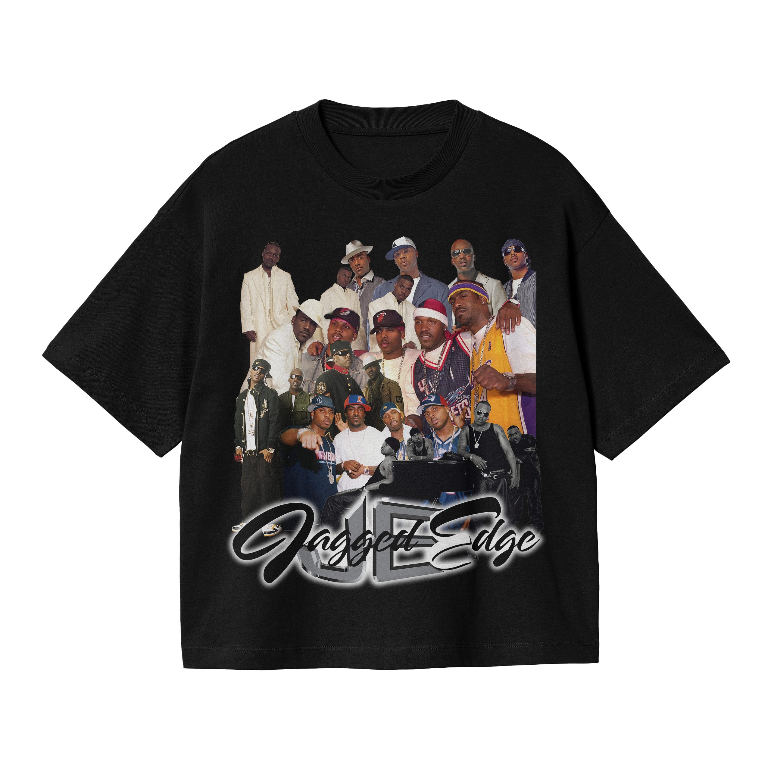 JAGGED EDGE GRAPHIC TEE